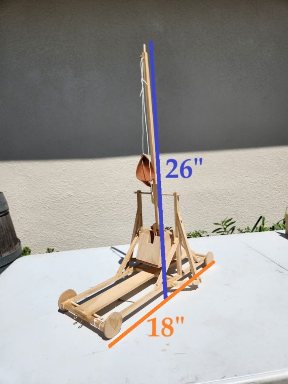 Pathfinders Medieval Trebuchet Siege Engine Catapult Model History Model Social